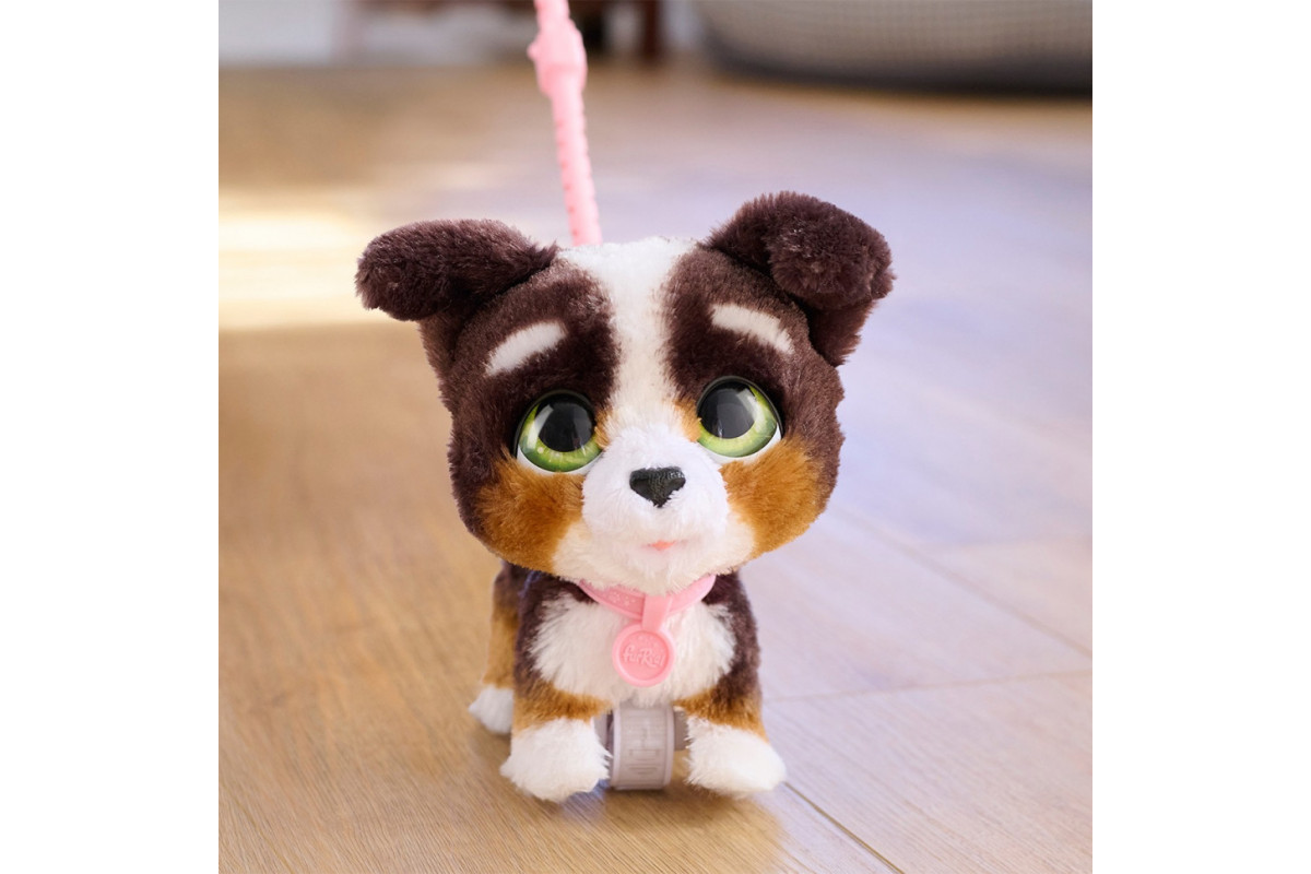 Интерактивная игрушка "Бернедудель" серии "Walk-A-Lots" Furreal 28056 звуковые эффекты