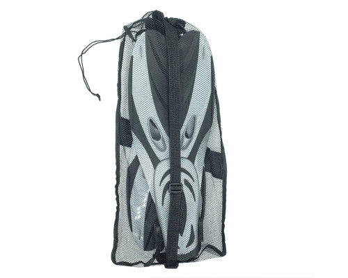 Ласты с открытой пяткой DLV Deep NE-66-39-43-GR размер SM/MD 39-43 серые