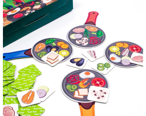 Настольная игра на скорость Сковородки VT2309-01 на укр. языке