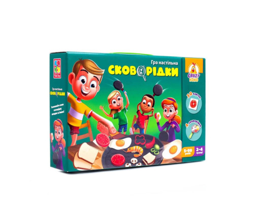 Настольная игра на скорость Сковородки VT2309-01 на укр. языке