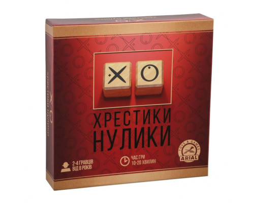 Настольная игра Крестики-нолики Arial 911135