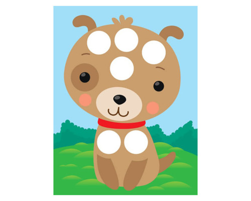 Дитяча збірка книжок "Кружочки" Книжковий Хмарочос 379518 з наклейками