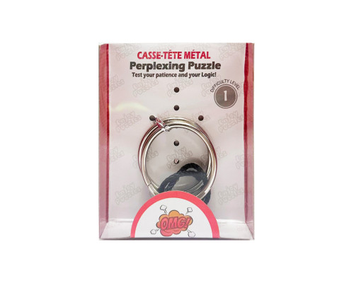 Металева головоломка "Perplexing puzzle" 5562D-9, 1 складність