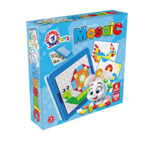 Дитячий розвиваючий набір "Мозаїка" 2215TXK 125 фішок, 6 шаблонів