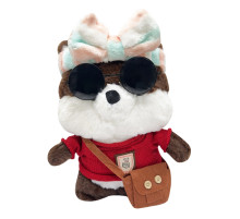 М'яка іграшка "Песик" K0201(Brown) одяг в асортименті, 30 см