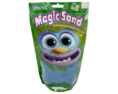 Креативна творчість "Кінетичний пісок Magic sand" 39404-3 блакитний 1 кг