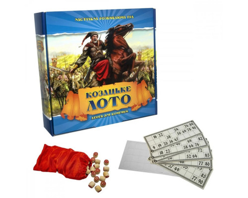 Лото "Козацьке" 341ST, з дерев'яними бочонками