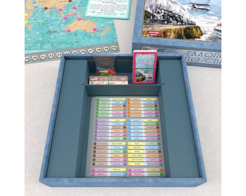 Настільна гра "Галопом по світу" 1069 укр. мовою