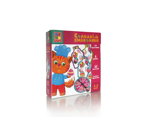 Настольная игра "Сладкие вкусности" Vladi Toys VT1804-42 (укр)