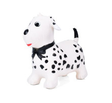 Дитяча іграшка-стрибун "Цуценя" MS 4160(White) гума, до 20 кг