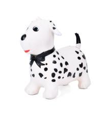 Дитяча іграшка-стрибун "Цуценя" MS 4160(White) гума, до 20 кг