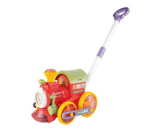 Машина-каталка "Потяг" з мильними бульбашками 134-71A(Red) світло та звук