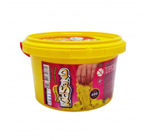 Креативна творчість "Кінетичний пісок "KidSand" KS-01-05, 600 гр Жовтий