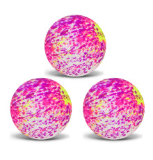 Дитячий яскравий Гумовий м'яч RB26527-2 різнокольоровий, 26 грам, 7 см