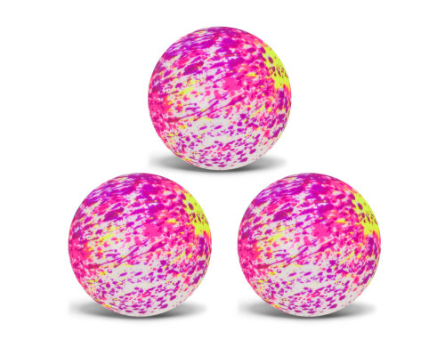 Дитячий яскравий Гумовий м'яч RB26527-2 різнокольоровий, 26 грам, 7 см