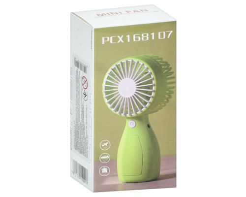 Портативный ручной вентилятор MK 5663-2(Yellow) 13 см, аккумулятор, USB зарядное