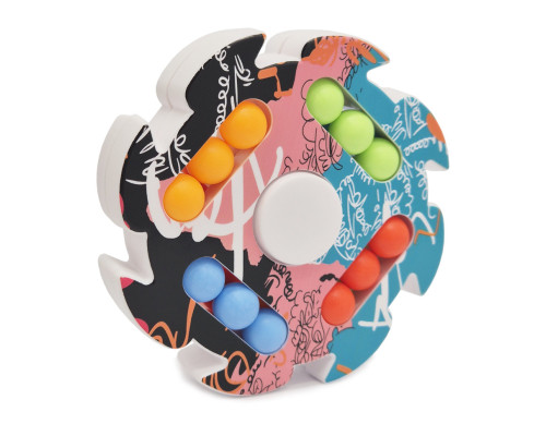 Головоломка-антистресс Fingertip Gyro АА4171 пластик, 9х1,7 см