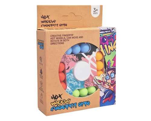 Головоломка-антистресс Fingertip Gyro АА4171 пластик, 9х1,7 см