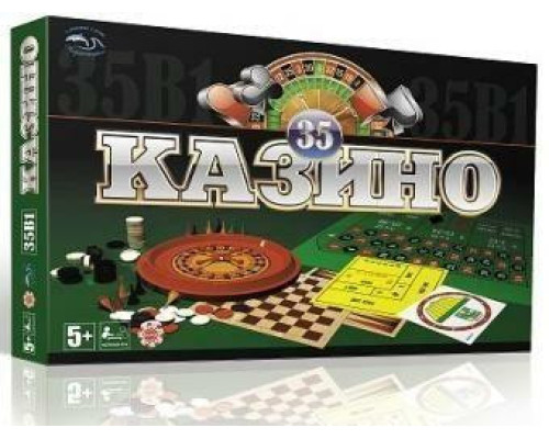Настольная игра "Казино" G0002, 35 в 1
