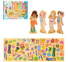 Дитяча гра Гардероб MD 1076 на магнітах