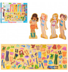 Дитяча гра Гардероб MD 1076 на магнітах