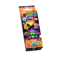 Набор для креативного творчества "BUBBLE CLAY "FLUORIC" BBC-FL-6-01U Укр BBC-FL-6-02U