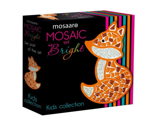 Детский набор для творчества хрустальная мозаика "Лиса" МА7002