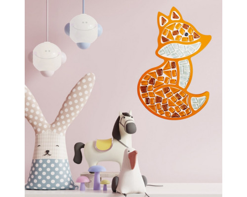 Детский набор для творчества хрустальная мозаика "Лиса" МА7002