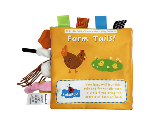 Інтерактивна розвивальна книжечка "Ферма" MGZ-1218