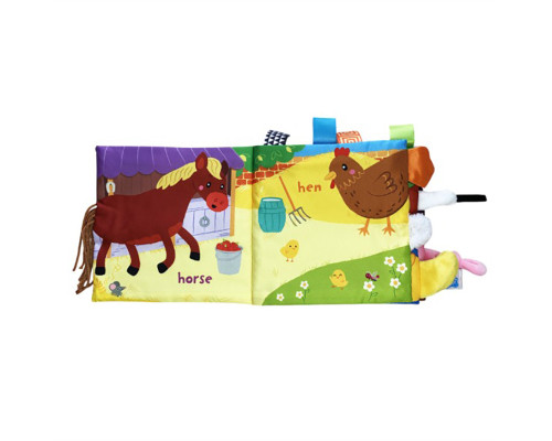 Інтерактивна розвивальна книжечка "Ферма" MGZ-1218