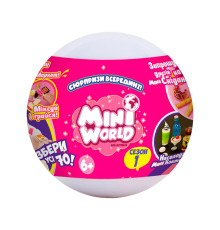 Игровой набор с сюрпризом Пикник Mini World 2305003 со стикерами