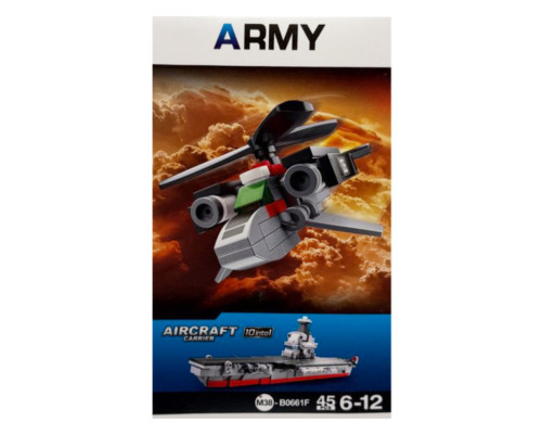 Дитячий конструктор "Aircraft carrier" M38-B0661-6, 45 деталей