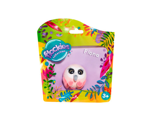 Коллекционная игрушка-фигурка Фламинго Фиона Flockies FLO0115