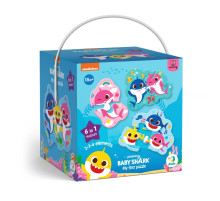 Дитячий пазл "Baby Shark" 200587 від 2 років, 18 елементів