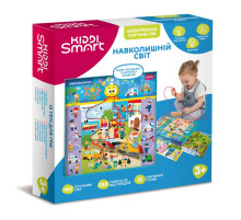Электронная логическая игра "Викторина окружающий мир" Kiddi Smart 157-A-0022-UA, со светом и звуком