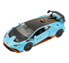 Детская автомодель "Lamborghini Huracan STO" Rastar 64300 голубой, масштаб 1:32
