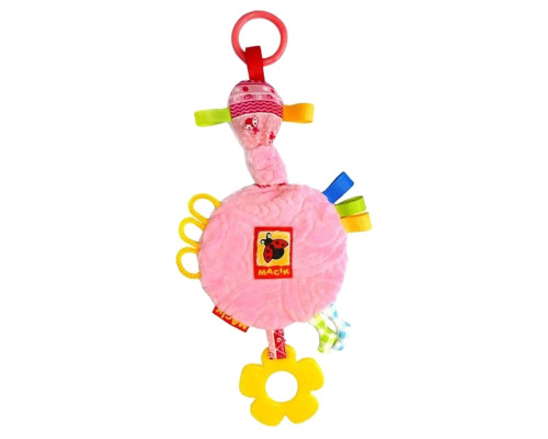Забавка-подвеска с прорезывателем "Круг" МС 030601-01
