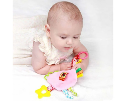 Забавка-подвеска с прорезывателем "Круг" МС 030601-01