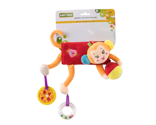 Игрушка-подвеска "Обезьянка" 8532_Мавпочка, на липучке