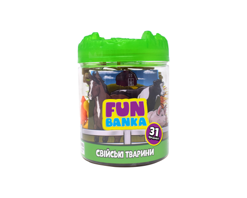 Ігровий набір фігурок Домашні тварини Fun Banka 320386-UA міні