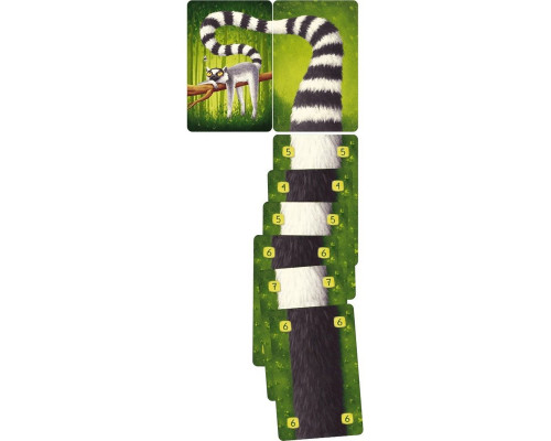 Карткова гра "Лемурячі хвости" ЛХ001UA 80 карток