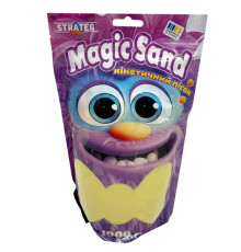 Креативна творчість "Кінетичний пісок Magic sand" 39404-5 жовтий 1 кг