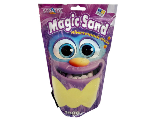 Креативна творчість "Кінетичний пісок Magic sand" 39404-5 жовтий 1 кг