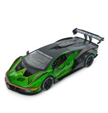 Детская инерционная машинка AP-2036(Green) двери открываются, свет и звук, 1:24, 23 см