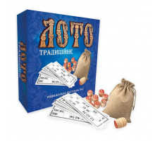 Лото "Традиционное" 30315 с деревянными бочонками