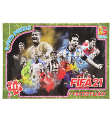 Дитячий пазл "FiFa" FI01 картон, постер, 117 елементів