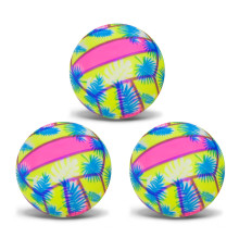 Дитячий яскравий Гумовий м'яч RB26527-3 різнокольоровий, 26 грам, 7 см
