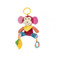 Подвеска на коляску с прорезывателем A-Toys SKK-056 Обезьянка