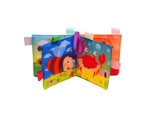 М'яка книжка-піщалка "Хто де живе" Книжковий хмарочос 403808