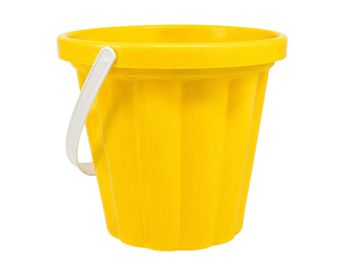 Іграшкове відро велике №1 011BMS(Yellow) розмір відра 20х20х17 см